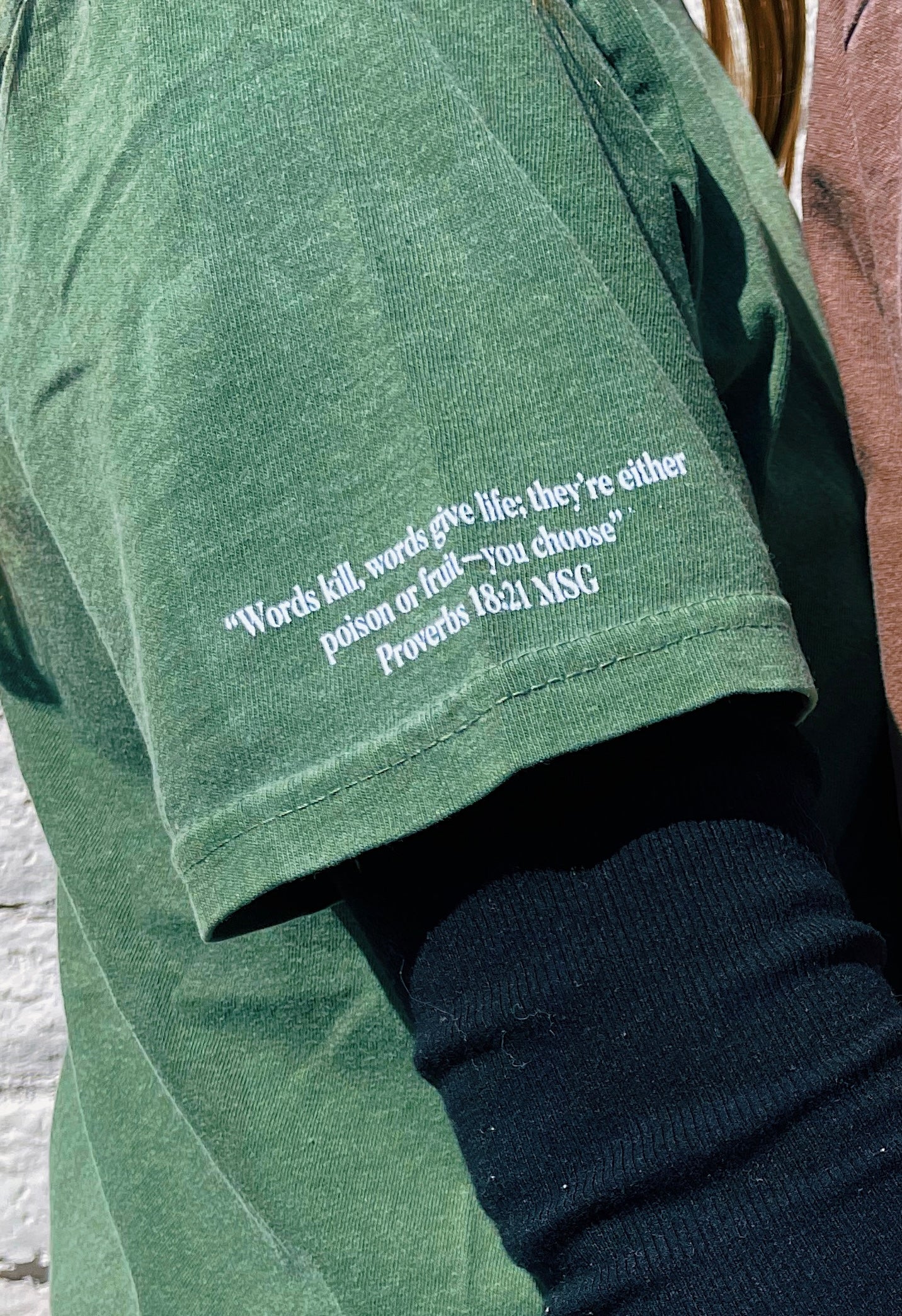 Speak Life-Green