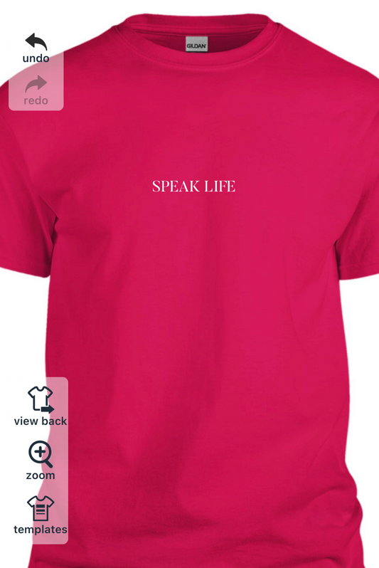 Speak Life-Red